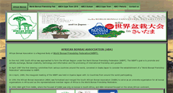 Desktop Screenshot of africanbonsai.org